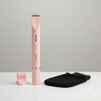 Glow Trim Duo Shaver™: Women's 2-in-1 Electric Wet/Dry Body & Intimate Hair Remover