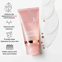 Feuchtigkeitsspendende Collagen Peel-Off-Maske