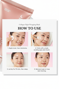 Feuchtigkeitsspendende Collagen Peel-Off-Maske