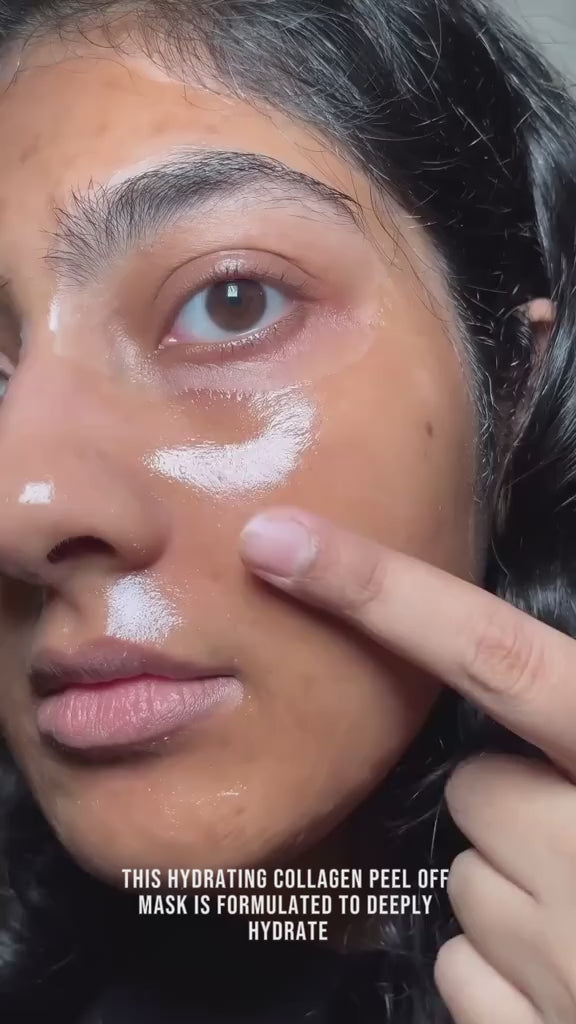 Feuchtigkeitsspendende Collagen Peel-Off-Maske video